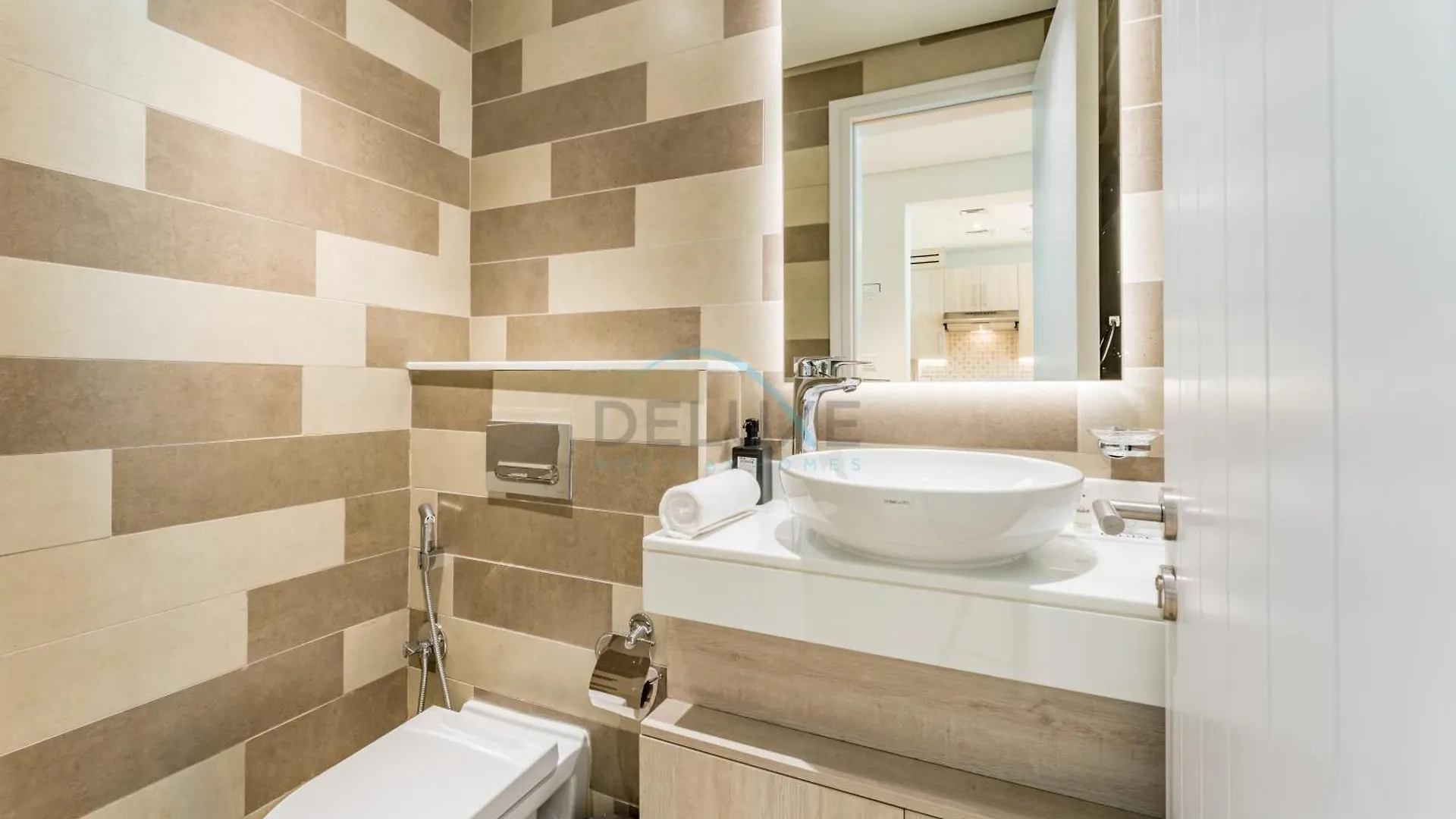 1Br Near Atlantis & Nakheel Mall, Steps From Palm Viewing Deck, Seven Hotel & Apartment, Palm Jumeirah By Deluxe Holiday Homes Dubaj Egyesült Arab Emírségek