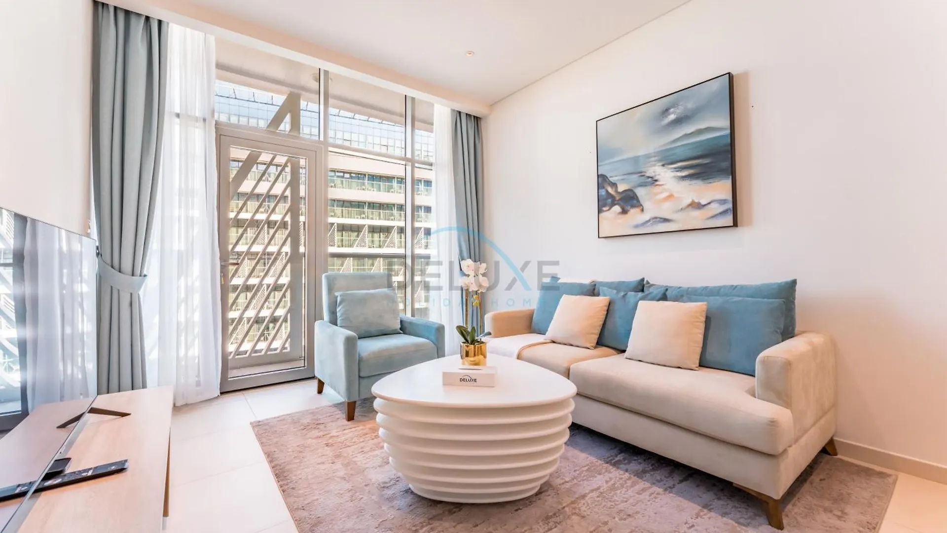 Apartman 1Br Near Atlantis & Nakheel Mall, Steps From Palm Viewing Deck, Seven Hotel & Apartment, Palm Jumeirah By Deluxe Holiday Homes Dubaj
